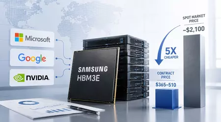 Samsung розпродала пам'ять до 2031 року: гіганти забирають чіпи вп'ятеро дешевше за ринок