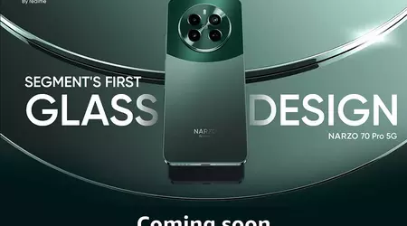 Не чекаючи презентації: realme показала, який вигляд матиме Narzo 70 Pro 5G