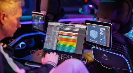 Mercedes-Benz turned Maybach into a recording studio