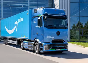 Amazon заказал более 200 электрических грузовиков Mercedes-Benz eActros 600