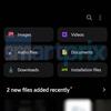 Прев'ю файлового менеджера One UI 8
