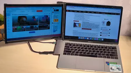 Як подвоїти екран ноутбука і зберегти мобільність: огляд USB-монітора-трансформера Mobile Pixels DUEX Plus