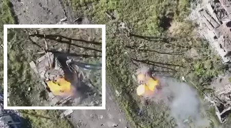 A Ukrainian drone with a single M67 grenade destroyed a Russian modernised 2016 model T-72B3 tank worth more than $1 million