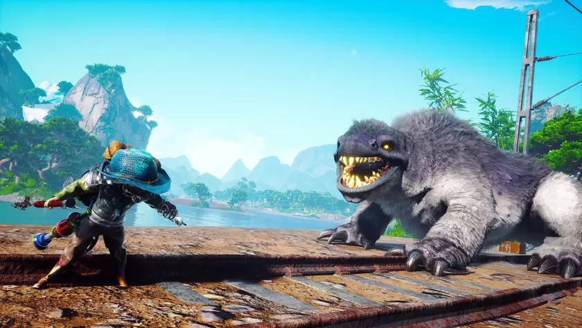 Игровой процес Biomutant для PS5 и Xbox Series