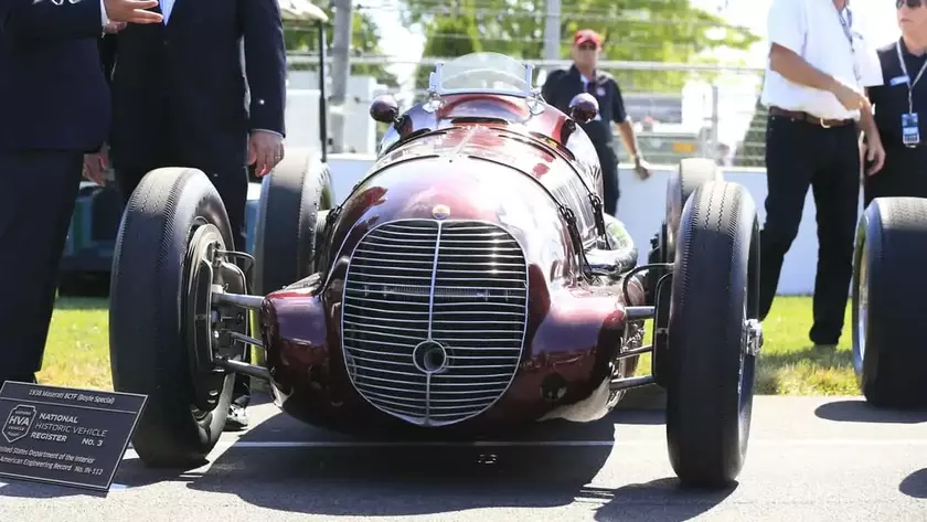 Гоночный болид Maserati 8CTF Boyle Special