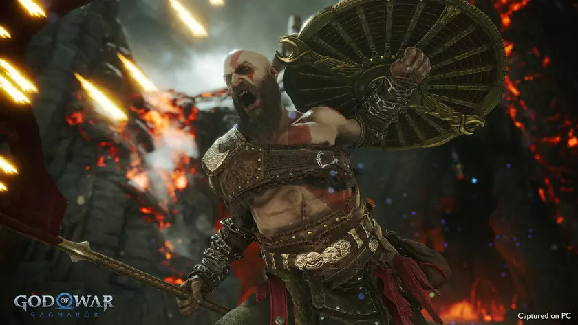 Первая встреча: скриншот God of War Ragnarok в деталях
