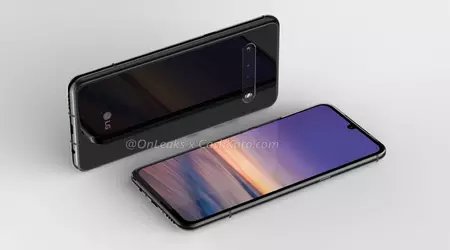 LG V60 ThinQ з'явився на рекламному зображенні: квадро-камера, акумулятор на 5000 мАг та роз'єм для навушників