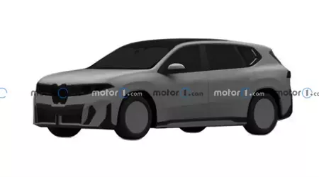 Design of the new BMW iX3 revealed by patent images
