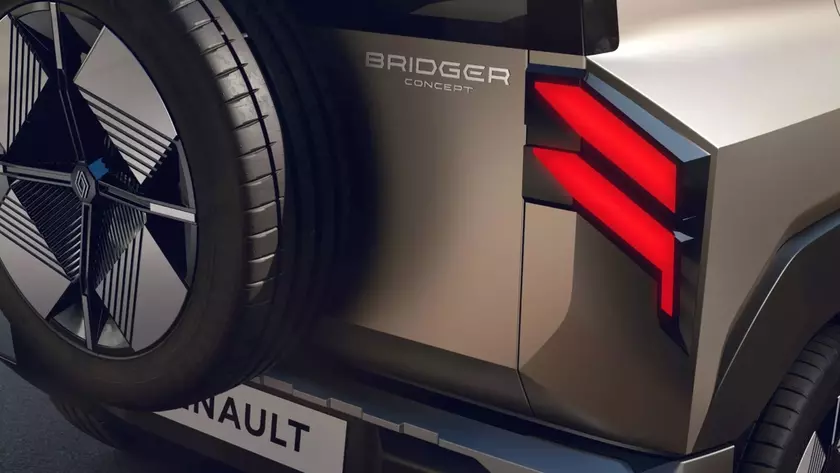 Компактный внедорожник Renault Bridger в угловатом дизайне