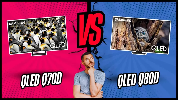 Samsung Q70D vs Q80D: Comparison