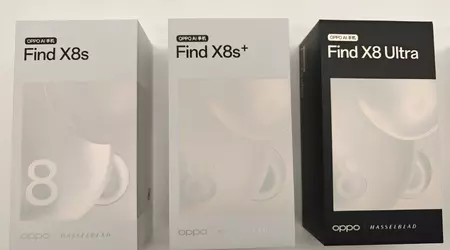В інтернеті просочилися зображення коробок смартфонів Oppo Find X8s, Oppo Find X8s+ та Oppo Find X8 Ultra