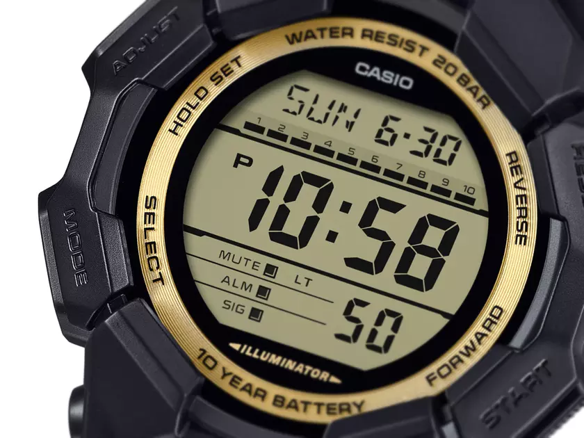Культовые G-Shock в роскошном черно-золотом выражении: встречайте GD-010GB-1A9