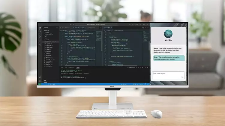 MSI's Mac-optimized ultrawide OLED monitor undercuts ...