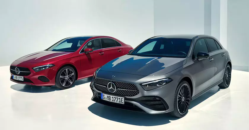 Сравнение моделей: Хэтчбек и Седан Mercedes A-Class
