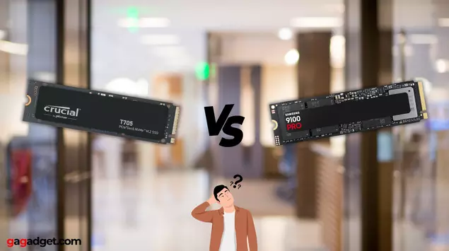 Crucial T705 vs Samsung 9100 PRO: ...