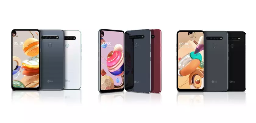 LG K61, LG K51S и LG K41S: новая бюджетная линейка смартфонов с дисплеями FullVision, квадро-камерами и защитой MIL-STD-810G