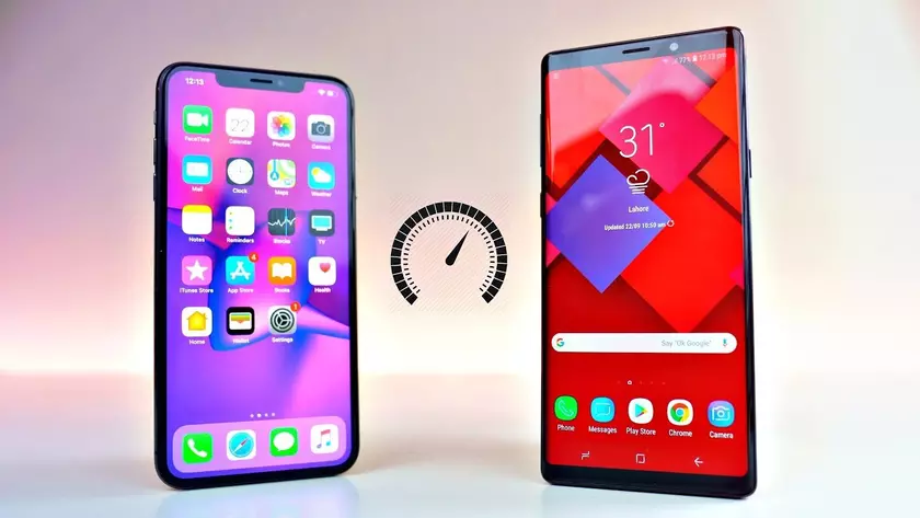 Samsung Galaxy Note 9 против iPhone Xs Max: тест на скорость работы