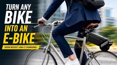 ASUS Oxiis turns your existing bike into an e-bike — no wheel swap required