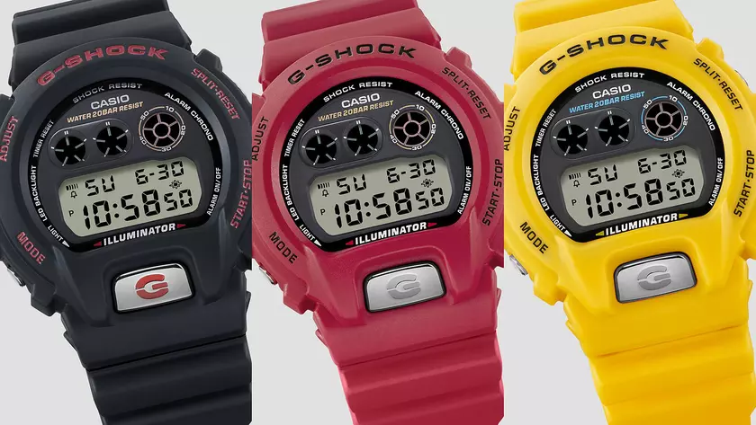 Новый Casio G-Shock DW-6900TR: празднуем 30 лет культовой серии