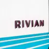 Миниатюра Rivian R1S Quad Miami Edition с бирюзовыми и розовыми акцентами