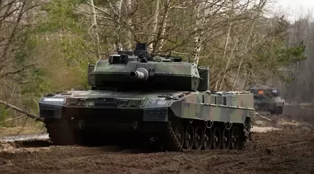 The AFU showed how they fire at the occupants using a German Leopard 2A6 tank