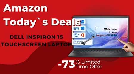 Dell Inspiron 15 Touchscreen Laptop: Now 73% Off - Just $879.99 Instead of $3,199.99!