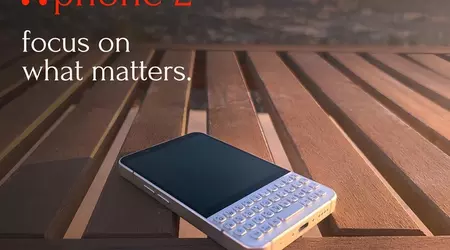 Представлено Minimal Phone 2 — компактний QWERTY-смартфон, який відмовився від E-Ink на користь OLED-дисплея