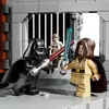 Крупный план Звезды смерти из LEGO