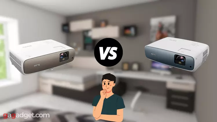 Benq TK850 vs Benq W2700i: Comparison