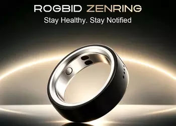 Rogbid ZenRing — умное кольцо, которое контролирует ваше здоровье и держит в курсе происходящих событий