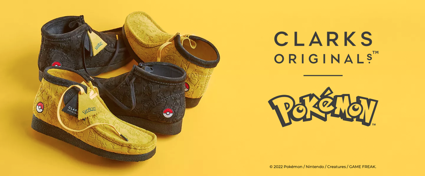 Clarks и Nintendo представили ботинки Wallabee для фанатов Pokemon