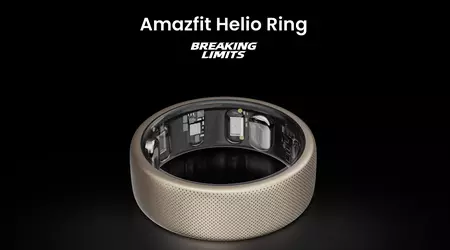 Amazfit Helio Ring: a titanium alloy smart ring that can measure heart rate and SpO2