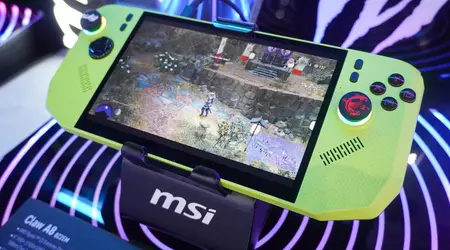 MSI представила Claw A8 - свою першу портативну консоль із чипом від AMD