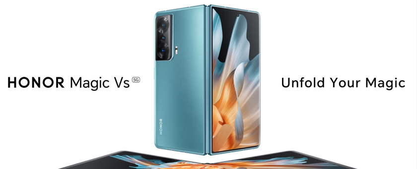 Honor Magic Vs представлен в Европе – Snapdragon 8+ Gen 1, сгибаемый 7,9” экран OLED, 512 ГБ памяти Android 13, Magic UI 7.1 и + €410 к цене