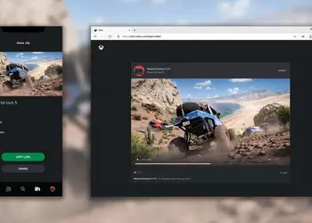 Xbox owners will be able to share game videos using public links from the mobile application