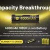Мініатюра зображення акумулятора Nitecore NL1840R у руці користувача