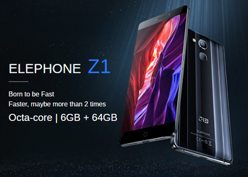 Elephone создала свою краудфандинг-платформу и собирает деньги на смартфон Z1