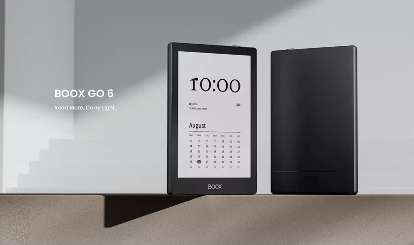 Onyx Boox Go 6: электронная книга с 6-дюймовым E Ink экраном и ОС Android на борту за $149