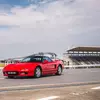 Миниатюра Honda NSX в городском пейзаже