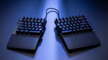 Asus представила ROG Falcata - стильну розділену клавіатуру для фанатів змагальних ігор