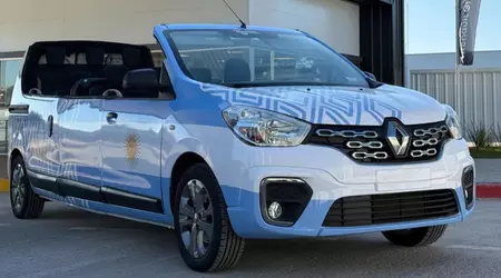 Renault перетворила фургон на дивний кабріолет-лімузин для екскурсій заводом
