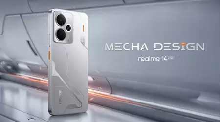 Компанія Realme розкрила деталі нового смартфона Realme 14 5G із дизайном Mecha