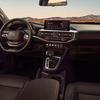 Interior view of the updated Peugeot Landtrek pick-up truck