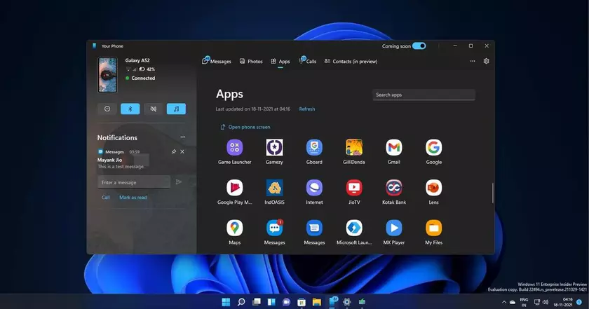  Microsoft внедряет возможность использования телефонов Android в качестве веб-камер для ПК с Windows 11