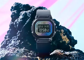 Casio выпустит G-Shock с радужным стеклом: двух одинаковых часов не будет