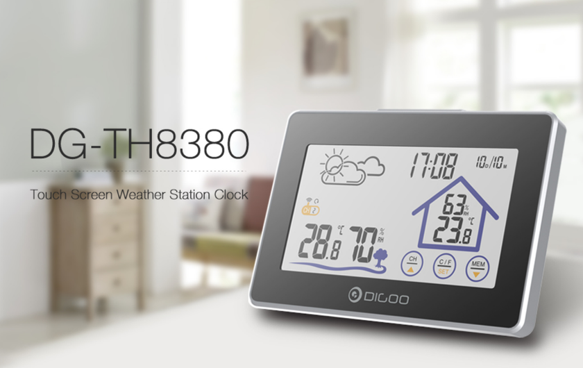 Digoo DG-TH8380: метеостанция за $16