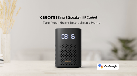 Xiaomi Smart Speaker: with LED screen, IR sensor to control your appliances, Google Assistant and Chromecast support for $63