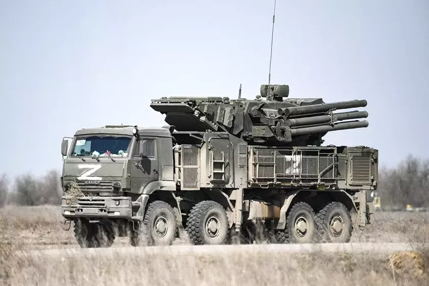 Вооружённые Силы Украины уничтожили российский зенитный ракетно-пушечный комплекс «Панцирь-С1» стоимостью $15 млн