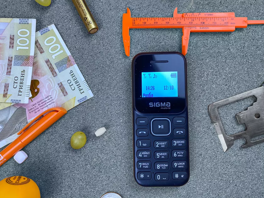 X-style 14 MINI: кнопочный телефон от Sigma mobile с черно-белым экраном всего за 300 гривен