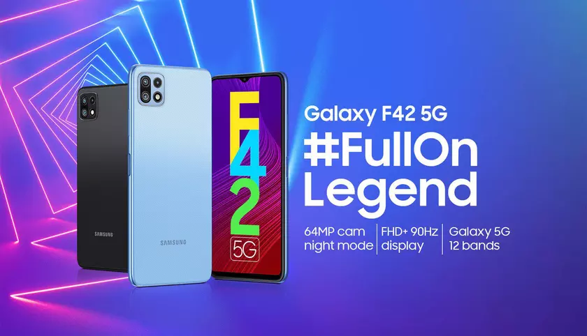 Сколько будет стоить Samsung Galaxy F42 5G с экраном на 90 Гц и чипом MediaTek Dimensity 700 на борту